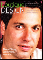 Boutique Design magazine cover